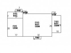 235 Jackson St, Newton MA 02459-2523 floor plan