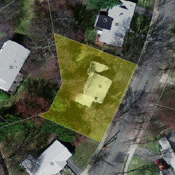 70 Boulder Rd, Newton MA 02459-2653 aerial view