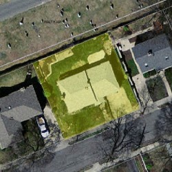 15 Kensington Ave, Newton MA 02465-1313 aerial view