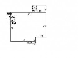 59 Gay St, Newton MA  02460-2248 floor plan