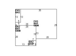 435 Highland St, Newton MA 02460-2109 floor plan