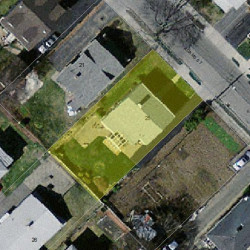 25 Adams St, Newton MA 02460-1202 aerial view