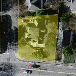 889 Beacon St, Newton MA 02459-1822 aerial view