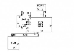 20 Drumlin Rd, Newton MA 02459-2807 floor plan