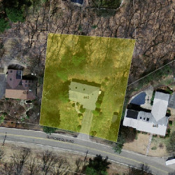 440 Quinobequin Rd, Newton MA 02468-2126 aerial view