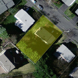 66 Esty Farm Rd, Newton MA 02459-3608 aerial view
