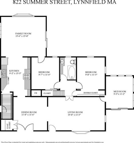 822 Summer St, Lynnfield MA 01940-2062 exterior