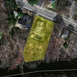 177 Concord St, Newton MA  02462-1325 aerial view