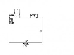 336 Dedham St, Newton MA 02459-2926 floor plan