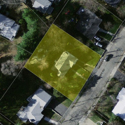 51 Sharpe Rd, Newton MA 02459-3032 aerial view