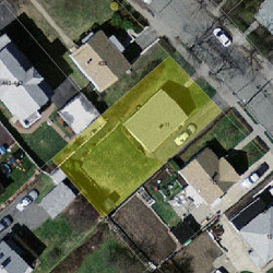 11 Colonial Ave, Newton MA  02460-1214 aerial view