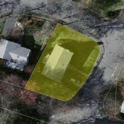 6 Brandeis Rd, Newton MA  02459-2708 aerial view