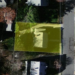 127 Eastbourne Rd, Newton MA 02459-1605 aerial view