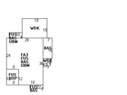 79 Lowell Ave, Newton MA 02460-1502 floor plan