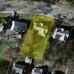 70 Stuart Rd, Newton MA 02459-1261 aerial view