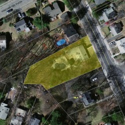 351 Winchester St, Newton MA  02461-2047 aerial view