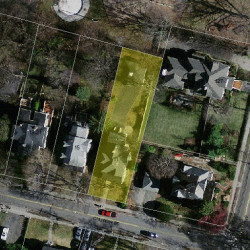 11 Church St, Newton MA  02458-2015 aerial view