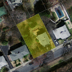 447 Albemarle Rd, Newton MA  02460-1357 aerial view