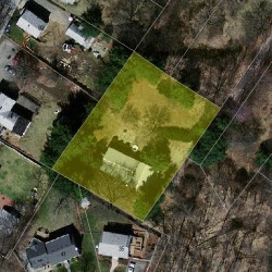 318 River St, Newton MA 02465-1438 aerial view