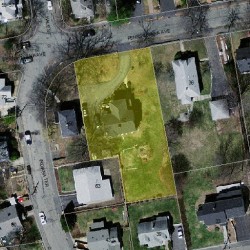 42 Pennsylvania Ave, Newton MA 02464-1323 aerial view