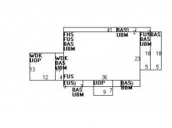 14 Kenmore St, Newton MA  02459-2106 floor plan