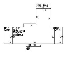 15 Eliot Memorial Rd, Newton MA  02458-2703 floor plan