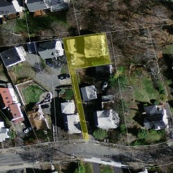 38 Beecher Pl, Newton MA 02459-2313 aerial view