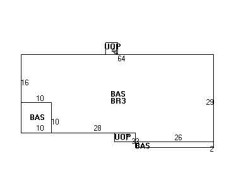 20 Brandeis Rd, Newton MA  02459-2709 floor plan