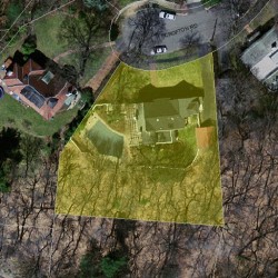98 Crofton Rd, Newton MA 02468-2115 aerial view