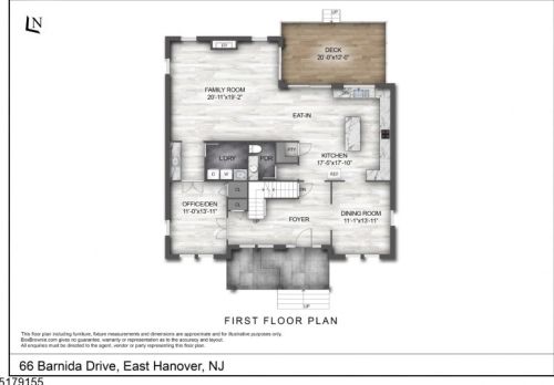 66 Barnida Dr, East Hanover, NJ 07936-1448