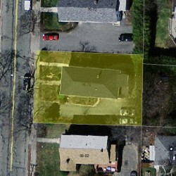 78 Cherry St, Newton MA 02465-1237 aerial view