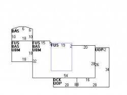 257 Prince St, Newton MA 02465-2954 floor plan