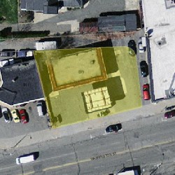 899 Washington St, Newton MA 02460-1546 aerial view