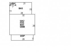 383 Winchester St, Newton MA 02461-2047 floor plan