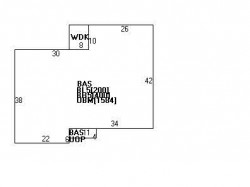 17 Grace Rd, Newton MA  02459-3425 floor plan