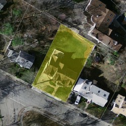 106 Hartman Rd, Newton MA 02459-2854 aerial view