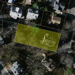 33 Maple Ave, Newton MA 02458-1923 aerial view