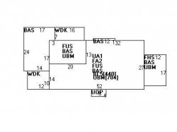115 Franklin St, Newton MA  02458-2411 floor plan