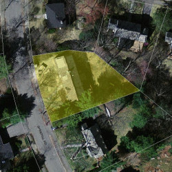 114 Dane Hill Rd, Newton MA  02461-2019 aerial view