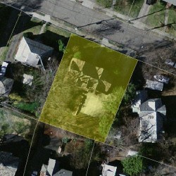 16 Converse Ave, Newton MA  02458-2504 aerial view