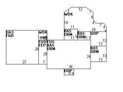 243 Upland Ave, Newton MA 02461-2002 floor plan