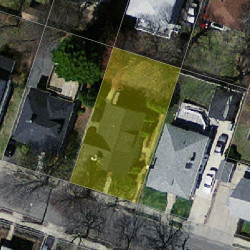 11 Dana Rd, Newton MA 02465-1144 aerial view