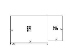 384 Brookline St, Newton MA 02459-3144 floor plan