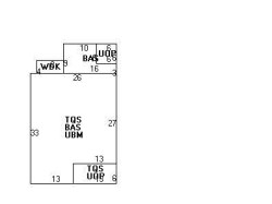 48 Eliot Ave, Newton MA 02465-1711 floor plan