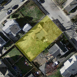 221 Chapel St, Newton MA  02458-1309 aerial view