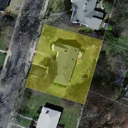 118 Wendell Rd, Newton MA 02459-2947 aerial view