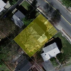 143 Waltham St, Newton MA 02465-1332 aerial view