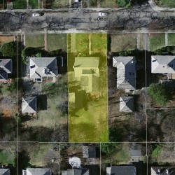 510 Ward St, Newton MA 02459-1136 aerial view