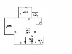 77 Halcyon Rd, Newton MA 02459-2431 floor plan