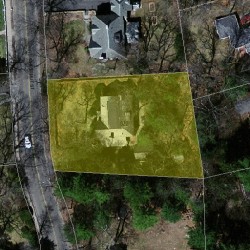 522 Chestnut St, Newton MA 02468-1206 aerial view